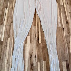Cream REI Silk Stretch Leggings